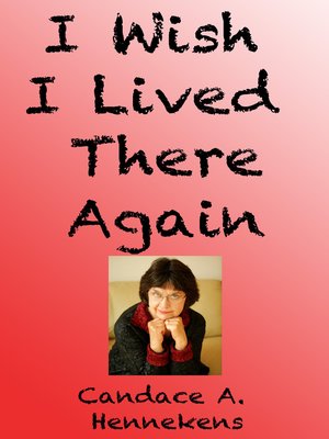 cover image of I Wish I Lived There Again